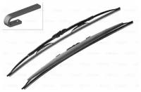 Щетка стеклоочистителя BOSCH Twin Spoiler 601S, 600/400 мм, каркасная, 2 шт, 3397010297