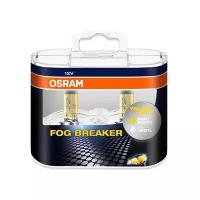 Комплект ламп OSRAM FOG BREAKER Н7, Комплект - 2 шт. (желтые) OS62210FBRDUOBOX