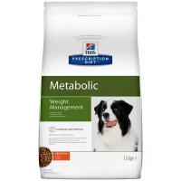 Hill's Prescription Diet Metabolic для Собак - Улучшение метаболизма (коррекция веса), 1.5кг