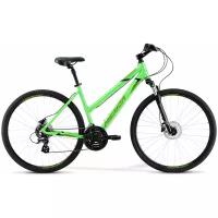 Велосипед MERIDA Crossway 10-D Lady 2021 зеленый/черный 51cm