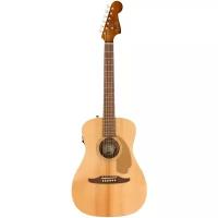 Электроакустическая гитара Fender MALIBU PLAYER NATURAL WN