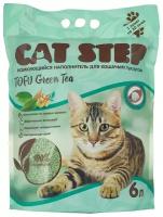 Комкующийся наполнитель Cat Step Tofu Green Tea, 2 шт