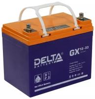 Аккумуляторная батарея DELTA Аккумуляторная батарея DELTA BATTERY GX 12-33