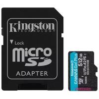 Карта памяти 512Gb - Kingston Canvas Go! Micro Secure Digita