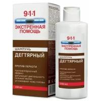 911 Шампунь Дегтярный Экстренная помощь от перхоти, 150 мл