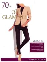 Колготки классические Glamour Velour 70, размер II, nero (чёрный)