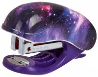 Степлер -мини Maped COSMIC TEENS MINI до15л,26/6,антист+400скоб,фиол,404040