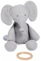 Игрушка мягкая Nattou Musical Soft toy Tembo tricot Слоник 28 см музыкальная 929028