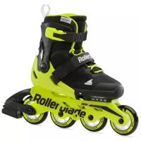 Детские ролики Rollerblade Microblade - 2021 Black/Neon Yellow