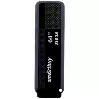 Флеш-накопитель USB 3.0/3.1 Gen1 Smartbuy 64GB Dock Black (SB64GBDK-K3)