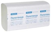 OfficeClean Полотенца бумажные лист. OfficeClean Professional(V-сл) (H3) 1 сл, 250л/пач, 21*21,6, цвет натур