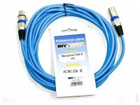 Invotone ACM1105/B микрофонный кабель XLR мама-XLR папа 5 м