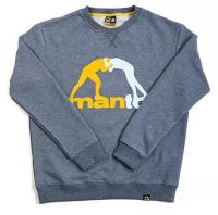 Толстовка Manto Crewneck Logo 2.0 Grey (M)