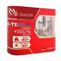 CLEARLIGHT Лампа 12V HB3 60W +150% P20d ClearLight X-treme Vision 2 шт. DUOBOX ML9005XTV150 1шт