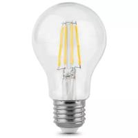 Лампа светодиодная gauss, LED Filament A60 102802110 E27, A60, 10Вт, 2700К