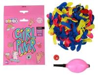 Funny toys Водные бомбочки GIRL PWR, 200шт, цвета микс, с насосом и насадкой