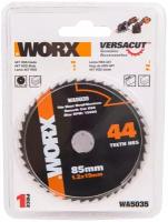 Пильный диск по металлу Worx WA5035, 44T HSS, 85х1,2х15 мм