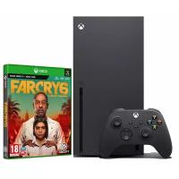 Игровая приставка Microsoft Xbox Series X + Игра Far Cry 6 (русская версия)