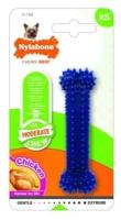 Nylabone Косточка для зубов умеренно-жесткая, аромат курицы, XS (Moderate Dental Chew) 981278EU, 0,030 кг (10 шт)