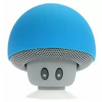 Беспроводная Bluetooth колонка для телефона "Грибок" (голубой)
