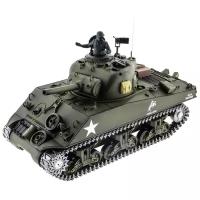 Танк Heng Long M4A3 Sherman (3898-1), 1:16, 41 см, зеленый