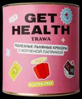 Trawa Крекеры льняные c копченой паприкой от Get Health, 60 гр