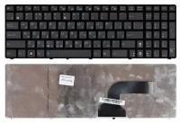 Клавиатура для ноутбука ASUS K52 N50 N51 N61 P50 F90 N90 UL50 K52 A53 K53 U50 черная с черной рамкой