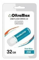 Usb-флешка OltraMax OM-32GB-230, светло-синий