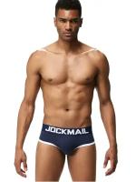 Мужские трусы брифы темно-синие с push up JOCKMAIL JM2022-16 XL (50)