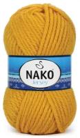 Пряжа Nako Jersey - 1380 т. желтый