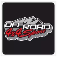Наклейка на авто "Off road; Оффроад; 4x4 Sport" 20х10 см