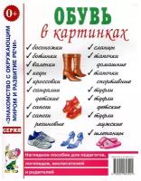 Обувь в картинках. Наглядное пособие для педагогов, логопедов, воспитателей, родителей (Гном)