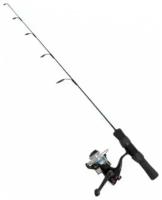 Зимняя удочка Rapala с катушкой и намотанной леской Sufix Ice Breaker Ice Combo 24" / 61cm IBR24SPM Medium