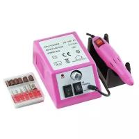 Аппарат для маникюра и педикюра Lina Mercedes 2000, 20000 об/мин, 1 шт, розовый