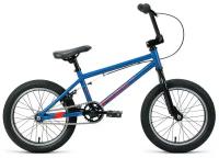 Велосипед 16 FORWARD BMX ZIGZAG синий/оранжевый