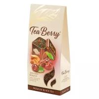 Чай черный TeaBerry Зимняя вишня листовой, 100 г