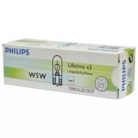 Лампа W5W 12961 LLECO 12V CP PHILIPS-12961LLECOCP