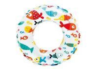 Круг надувной для плавания детский "Яркие рыбки" 51см, 3-6 лет, Intex 59230