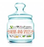 Банка для сыпучих продуктов Luminarc Herbs & Spices, 750 мл