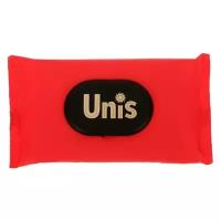 Влажные салфетки UNIS Red антибактериальные, с клапаном, 24 шт