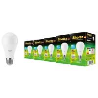 Комплект из 5 светодиодных энергосберегающих ламп Sholtz груша A60 16Вт E27 4200К 220В пластик (Шольц) LEB3071P