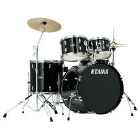 Tama SG52KH4C-BK Stagestar ударная установка из 5-ти барабанов, со стойками, цвет черный