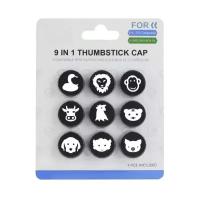 Комплект насадок на стики Thumbstick Cap 9 in 1 (PS4 / PS5 / Xbox One / Series)