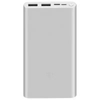 Аккумулятор Xiaomi Mi Power Bank 3 10000 mAh PLM13ZM, серебристый