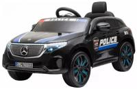 Детский электромобиль Mercedes Benz Police EQC 400 4MATIC - HL378-BLACK