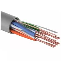 PROCONNECT (01-0043-3-100) кабель витая пара омедненный, U/UTP, категория 5E, PVC, 4PR, 24AWG, 100 М, внутренний, серый