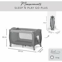 Манеж Hauck Sleep' N Play Go Plus Grey