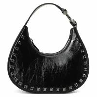 Сумка с ручками Ash PIERCING MINI OBO BAG черный