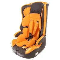 Автокресло группа 1/2/3 (9-36 кг) Мишутка LB 513RF, 21 orange/black dot