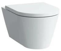 Унитаз подвесной Laufen Kartell 54x37 8.2033.7.000.000.1 безободковый